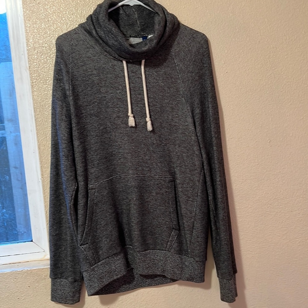 Gray oversized turtle neck Sweater